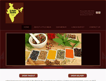 Tablet Screenshot of littleindiasimsbury.com